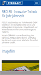 Mobile Screenshot of fiedler-maschinenbau.de
